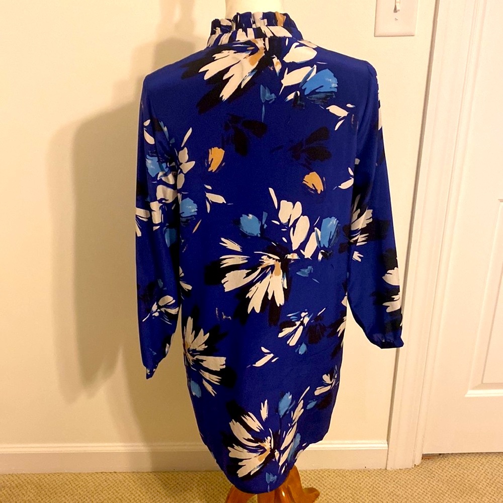 Yumi Kim Da Vinci Tunic Dress in Sienna Fiesta Navy Print - Picture 4 of 10
